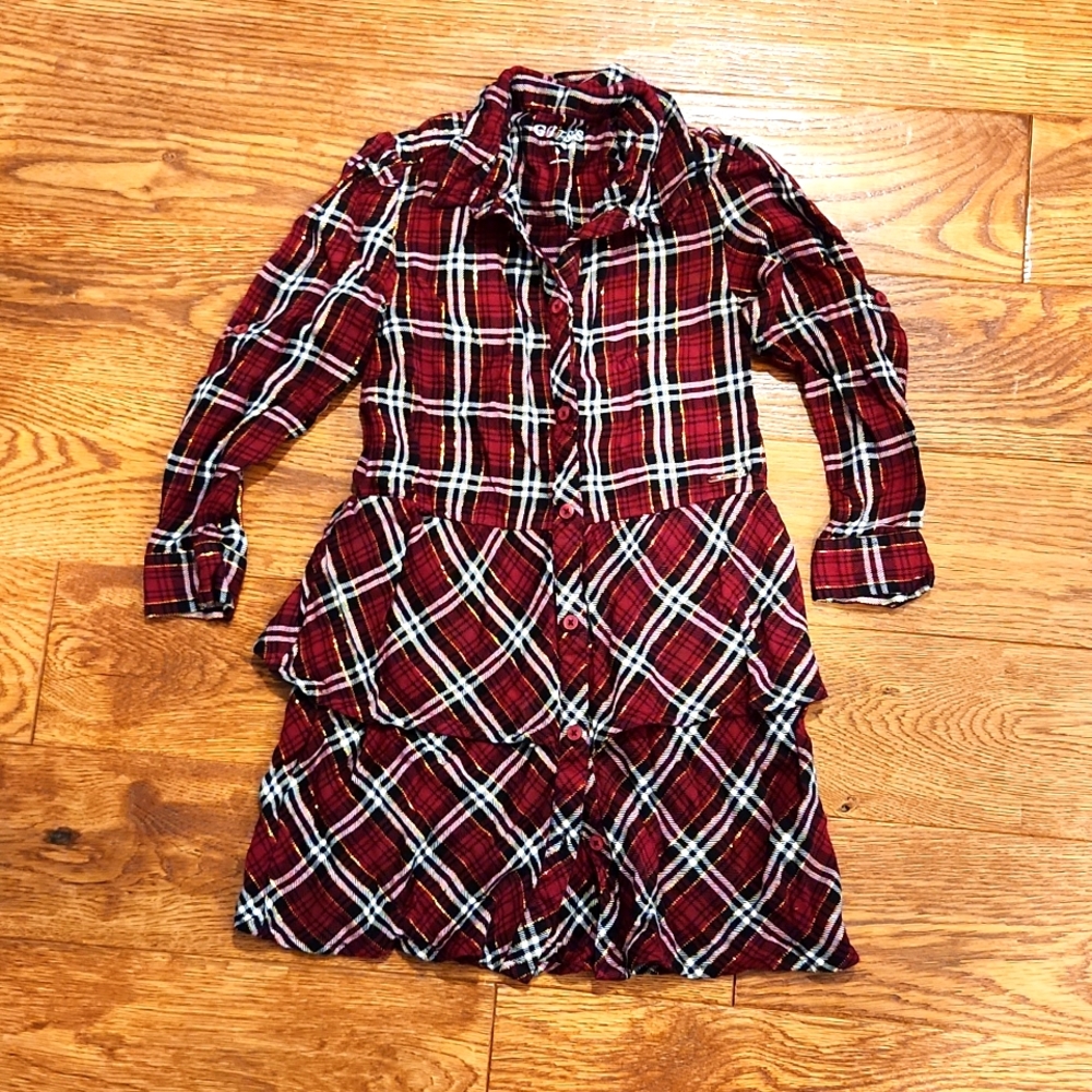 Guess Plaid Dress - Size 6